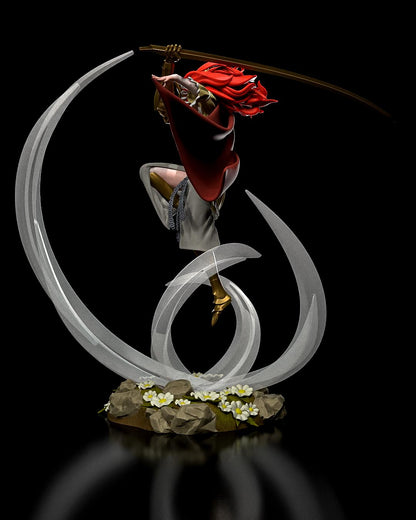Malenia Figure - Elden Ring - 3D printed miniature detail view