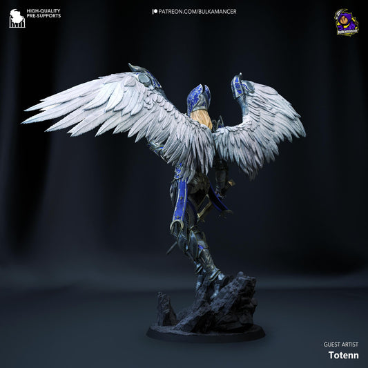 Dame Aylin Figure - Baldur's Gate 3 - resin tabletop miniature alternate angle