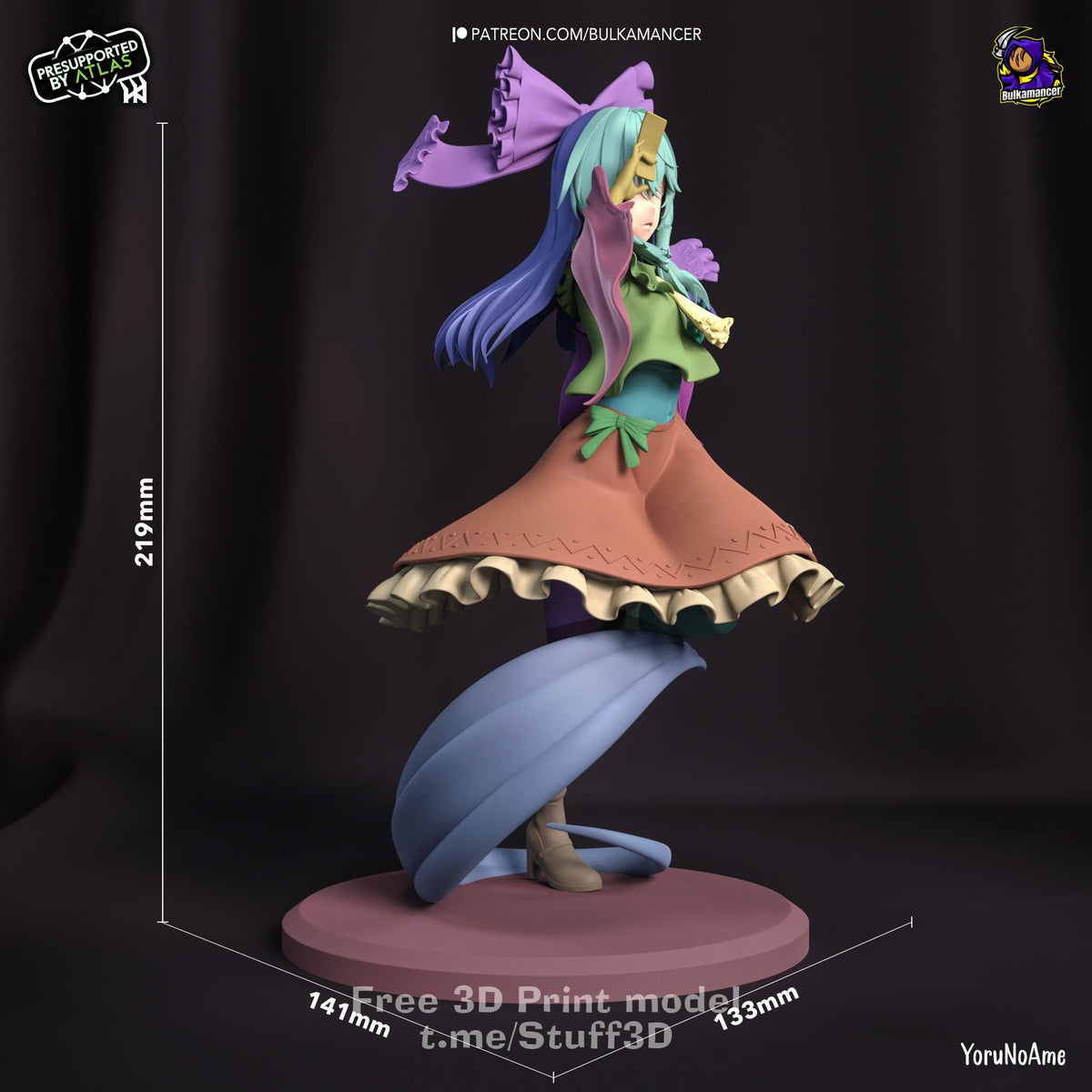 Reimu Hakurei Touhou Project Figure - resin miniature view 7