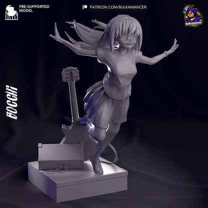 Hitori Gotoh Bocchi the Rock! Figure - paintable tabletop miniature product view