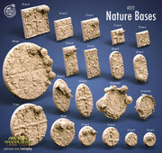Forest Base - resin tabletop miniature front view