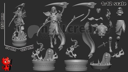 Thanatos Figure - Hades - resin miniature view 8