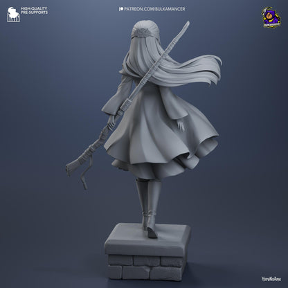 Fern Frieren Figure - resin miniature view 6