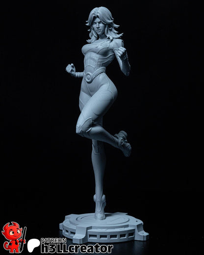 Invisible Woman Figure - Marvel Rivals - resin miniature view 5
