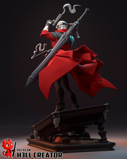 Dante Devil May Cry 4 Figure - resin miniature view 5