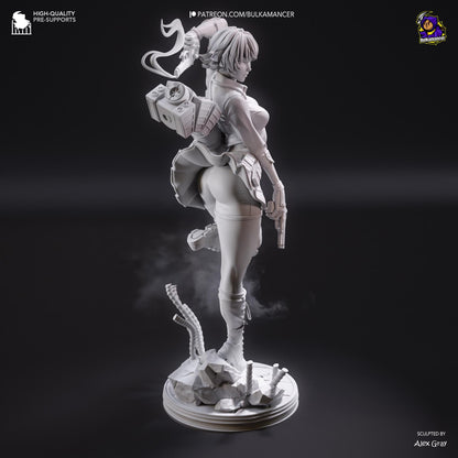 Lady Devil May Cry 3 Figure - resin miniature view 6