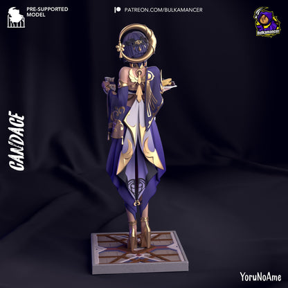 Candace Figure - Genshin Impact - resin tabletop miniature alternate angle