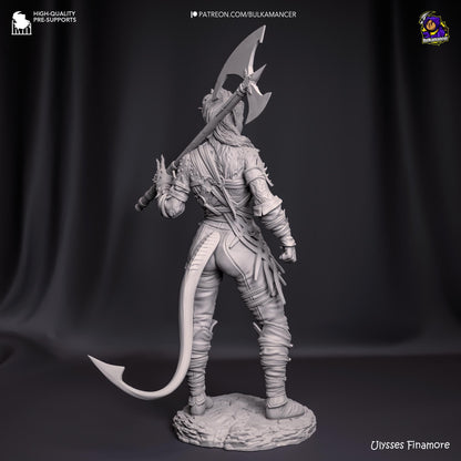 Karlach Figure - Baldur’s Gate 3 - resin miniature view 6