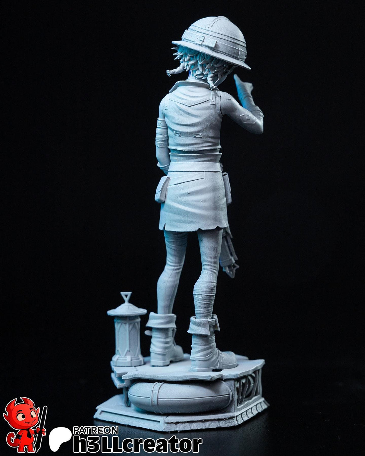 Isha Figure - Arcane - paintable tabletop miniature product view