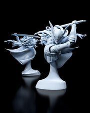 Malenia Bust - Elden Ring - resin tabletop miniature front view