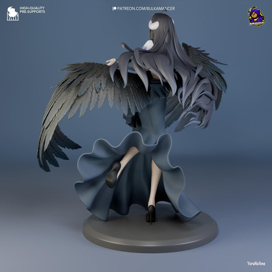 Albedo Figure - Overlord - resin tabletop miniature alternate angle