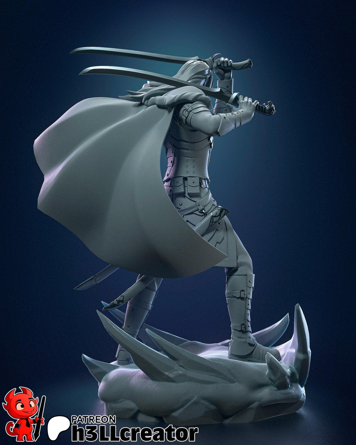 Drizzt Do'Urden Figure - resin miniature view 6