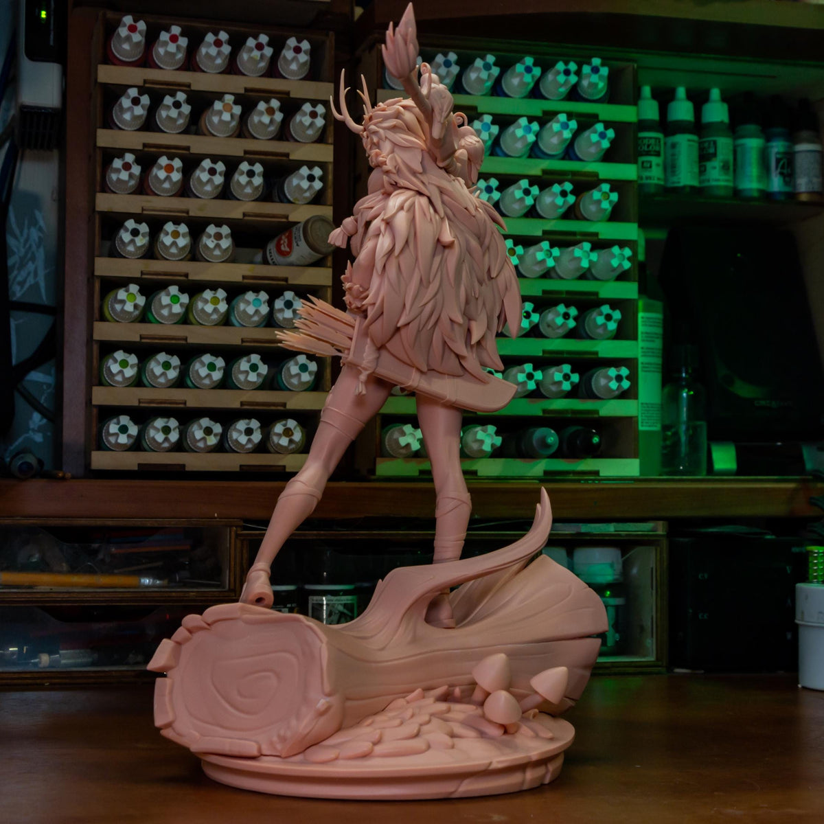 Artemis Figure - Hades - 3D printed miniature detail view