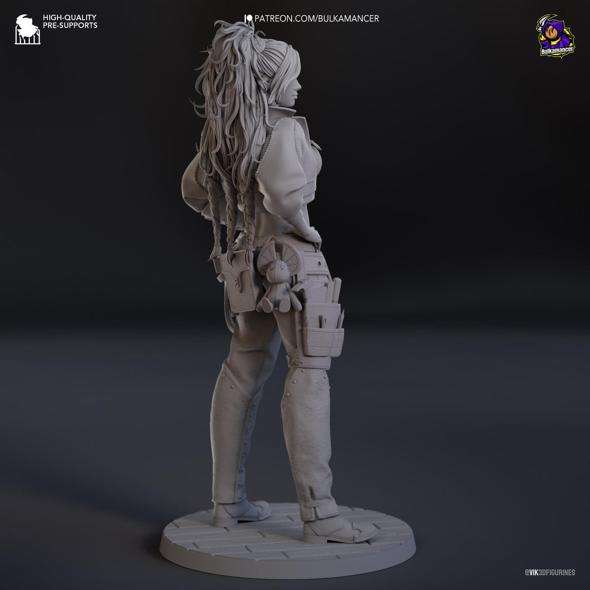 Gemma Figure - Monster Hunter Wilds - resin miniature view 5