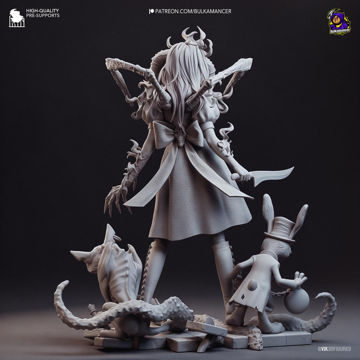 American McGee's Alice Figure - resin miniature view 6