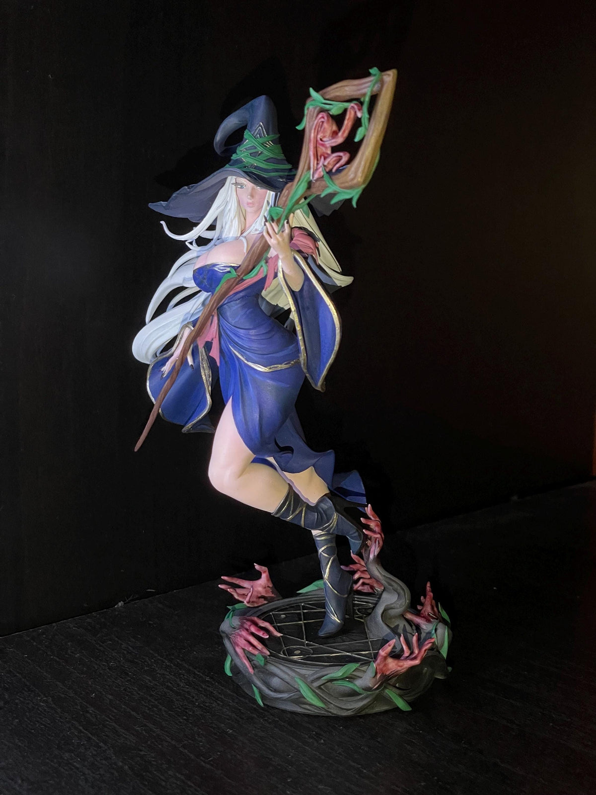Recluse Figure - Elden Ring Nightreign - 3D printed miniature detail view