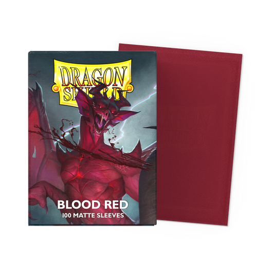 Dragon Shield Matte Sleeves - Blood Red Simurag (100) - official product image