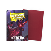 Product image: Dragon Shield Japanese Matte Sleeves — Blood Red (60)
