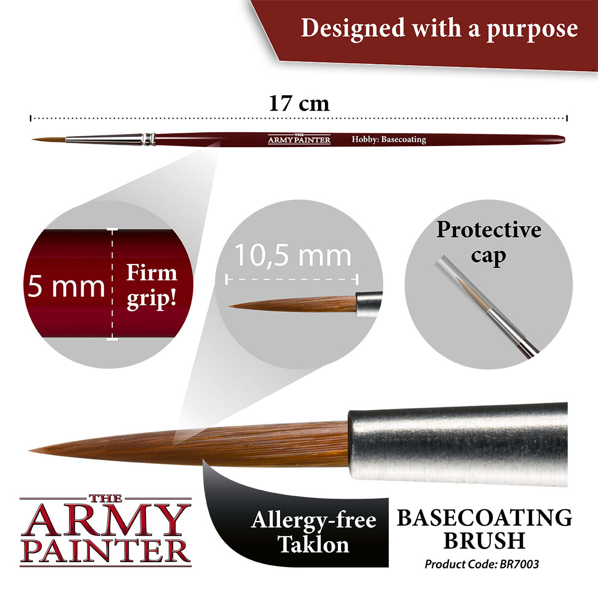 TAP - Hobby Brush: Basecoating - official product image 3