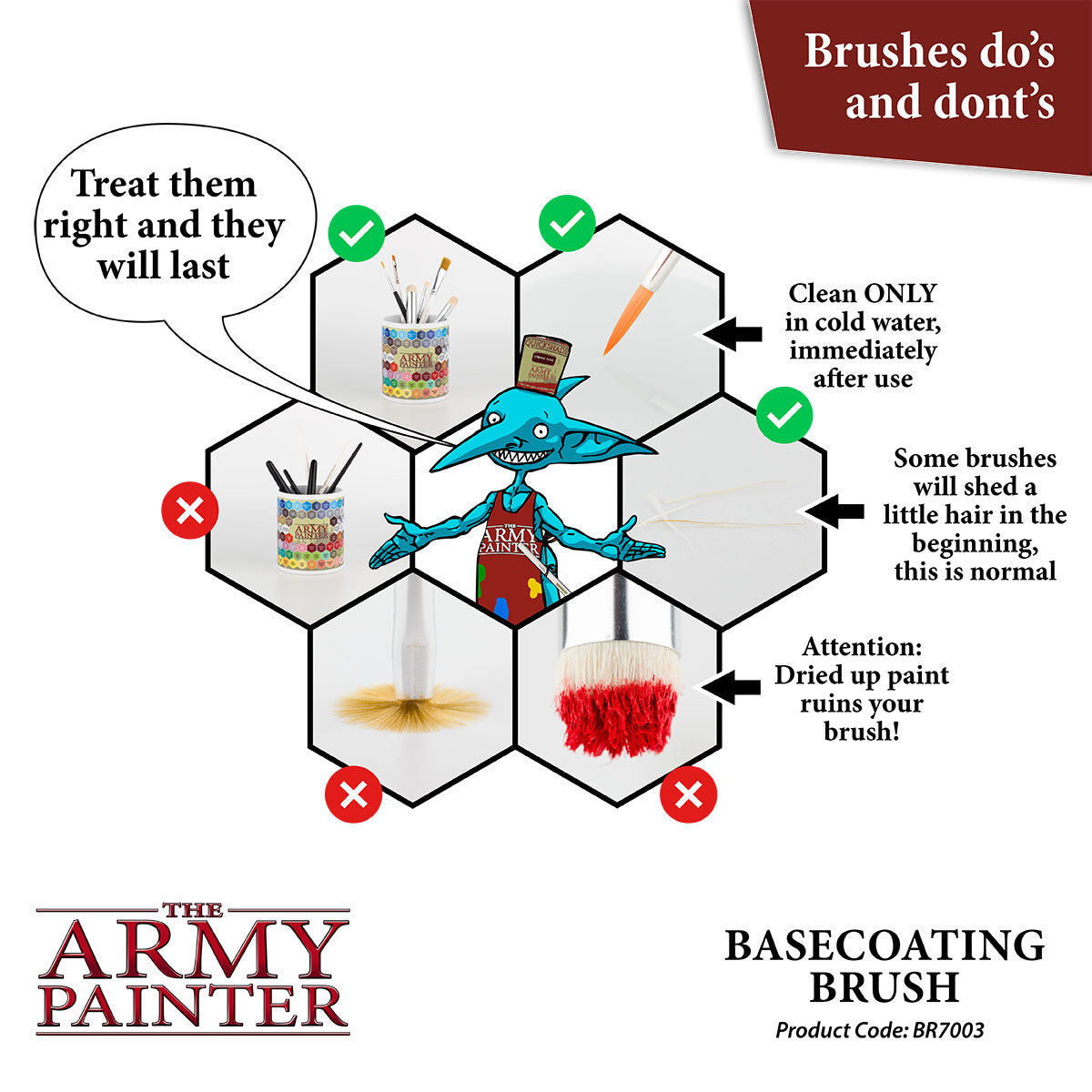 TAP - Hobby Brush: Basecoating - official product image 5