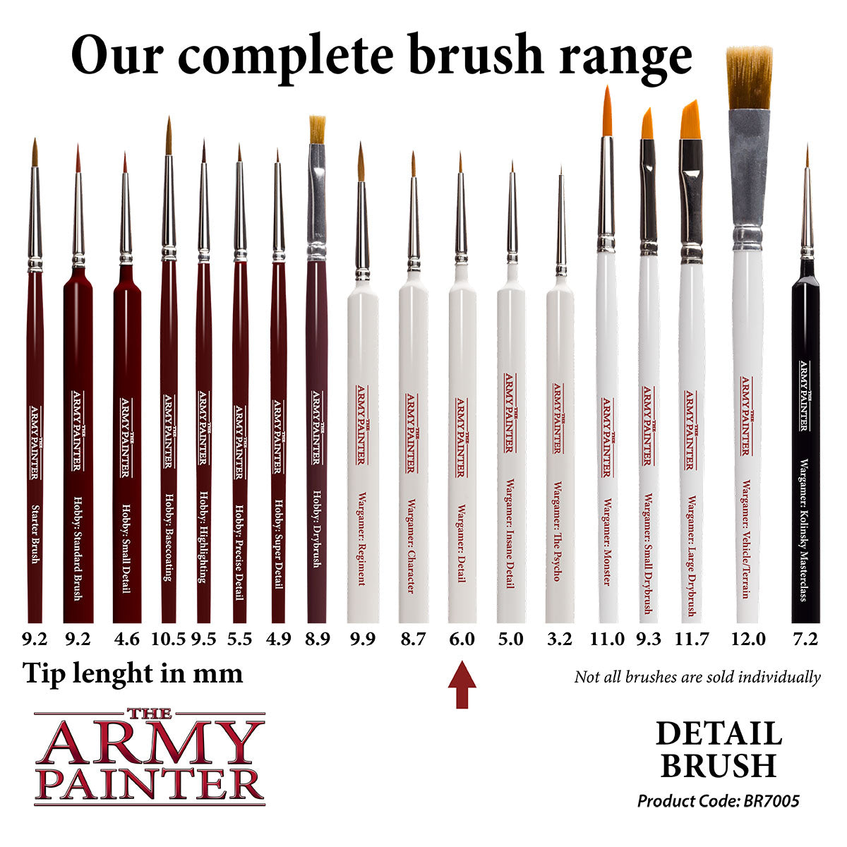 TAP - Wargamer Brush: Detail - official product image 4