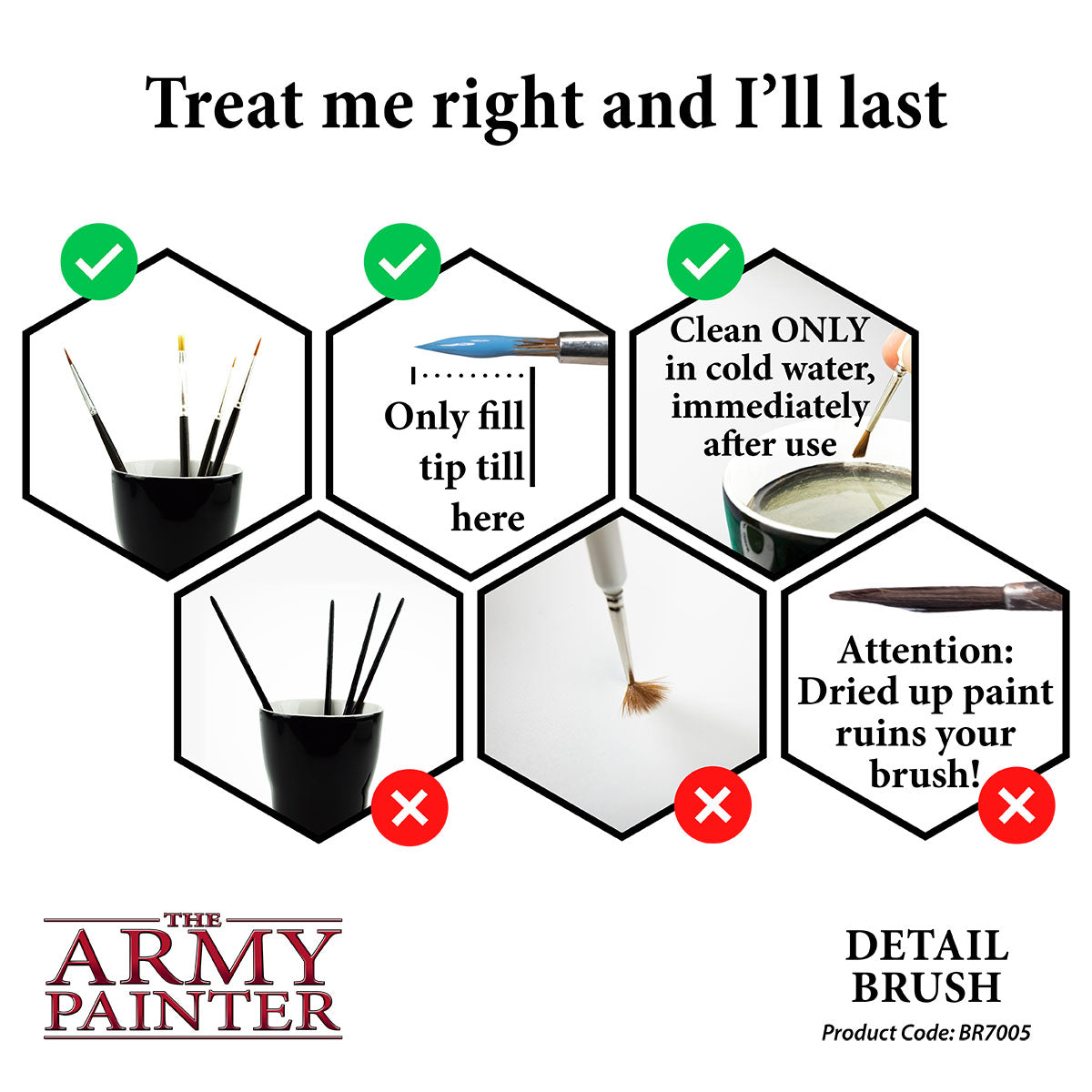 TAP - Wargamer Brush: Detail - official product image 5