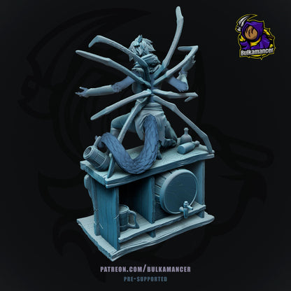Wenduag Figure - Wrath of the Righteous - resin miniature view 5
