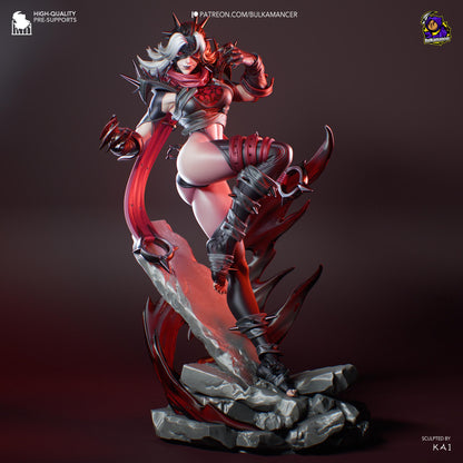 Malice Figure - Marvel Rivals - resin tabletop miniature front view
