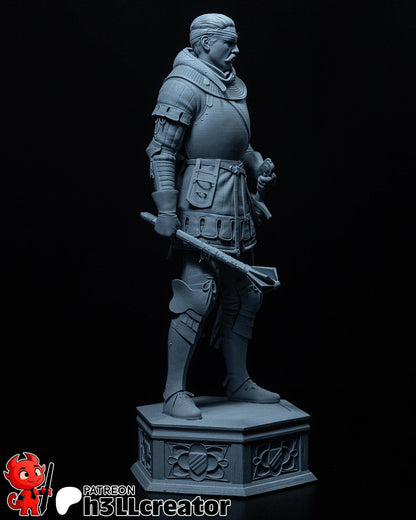 Jan Zizka Figure - Kingdom Come: Deliverance 2 - resin miniature view 7