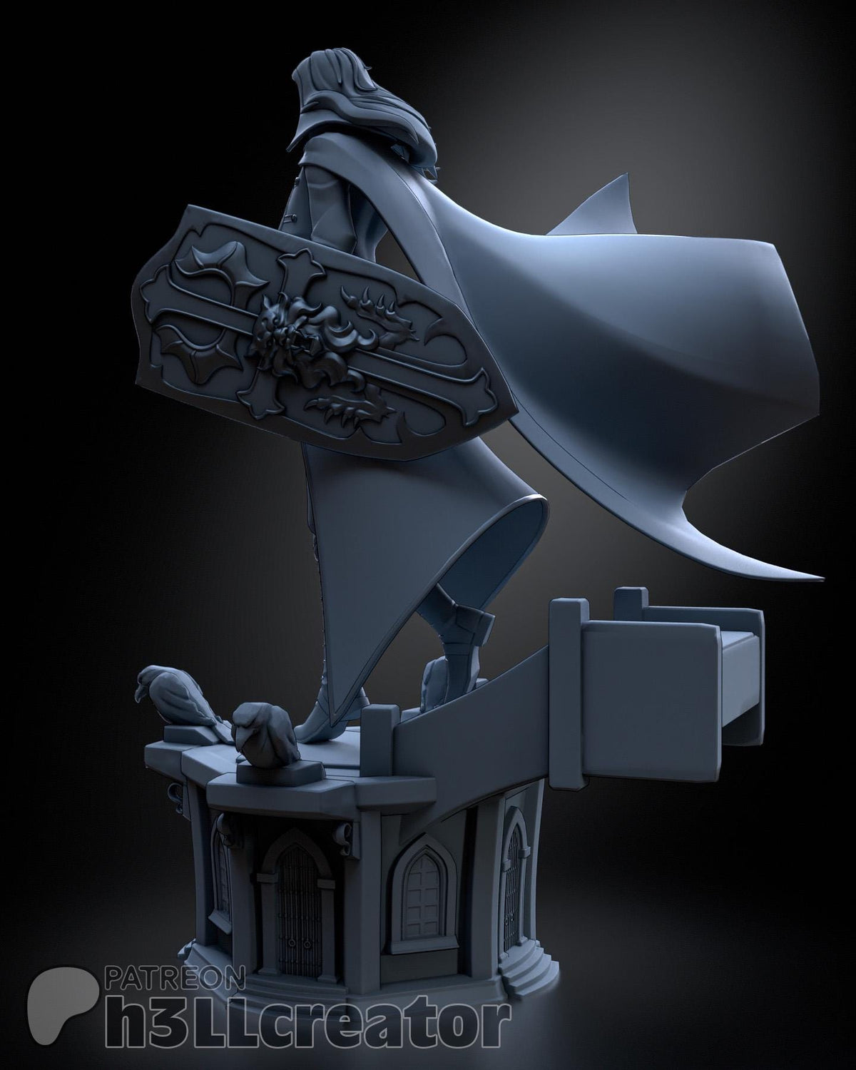 Alucard Castlevania Figure - resin miniature view 6