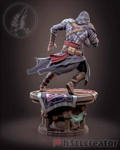 Ezio Auditore Assassin's Creed Figure - resin tabletop miniature alternate angle