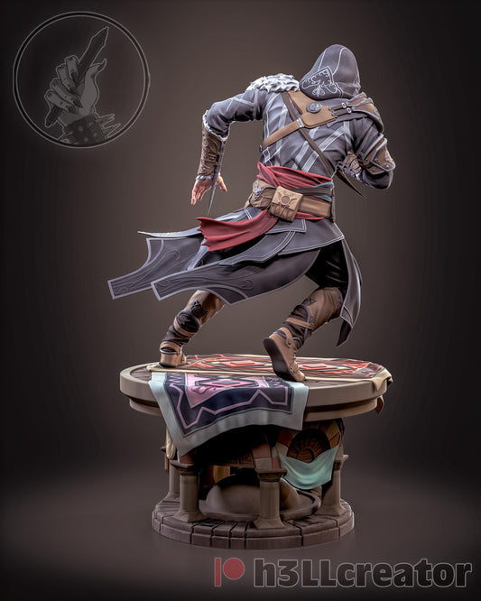 Ezio Auditore Assassin's Creed Figure - resin tabletop miniature alternate angle