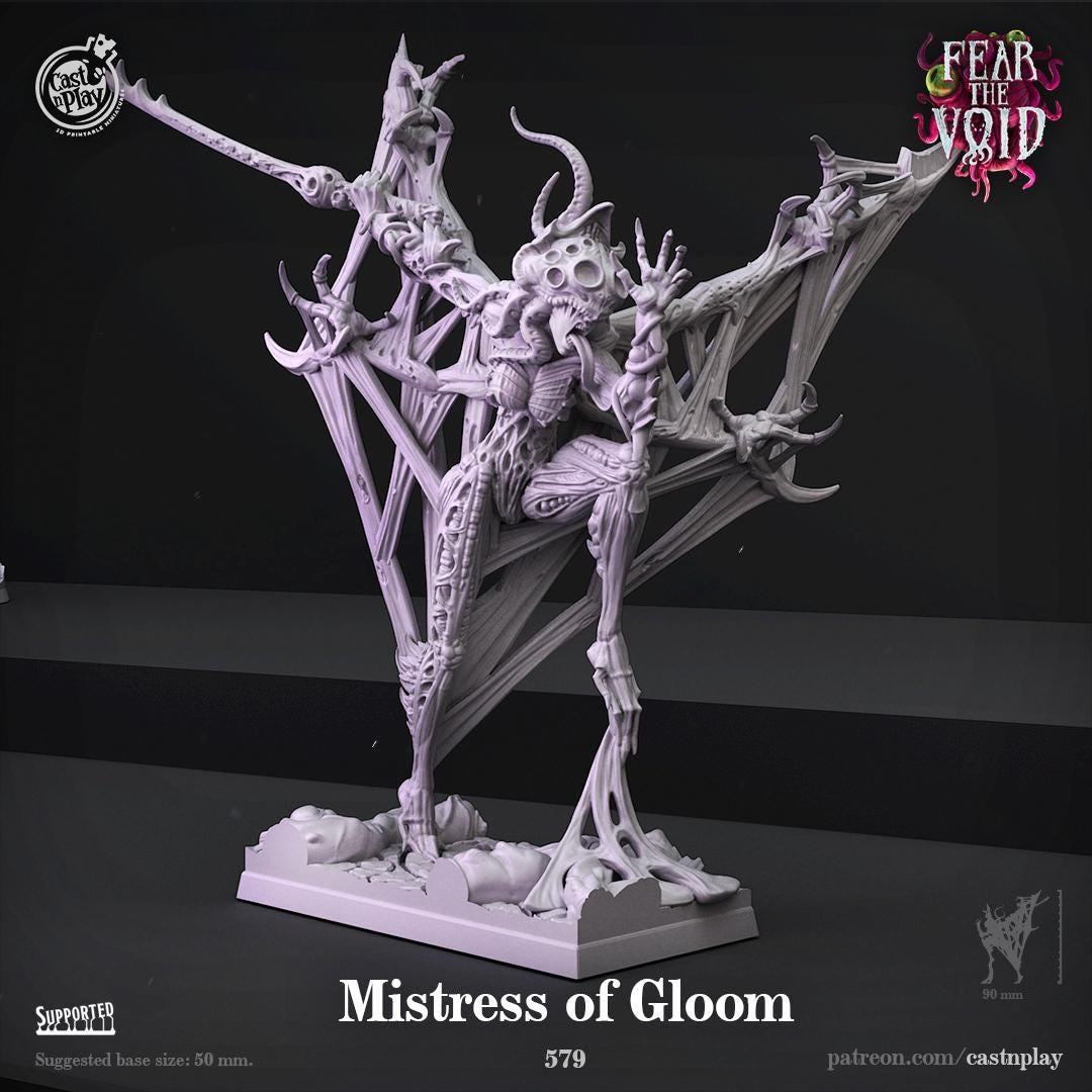 Abomination Miniature - resin tabletop miniature front view