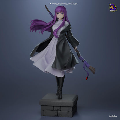 Fern Frieren Figure - resin tabletop miniature front view