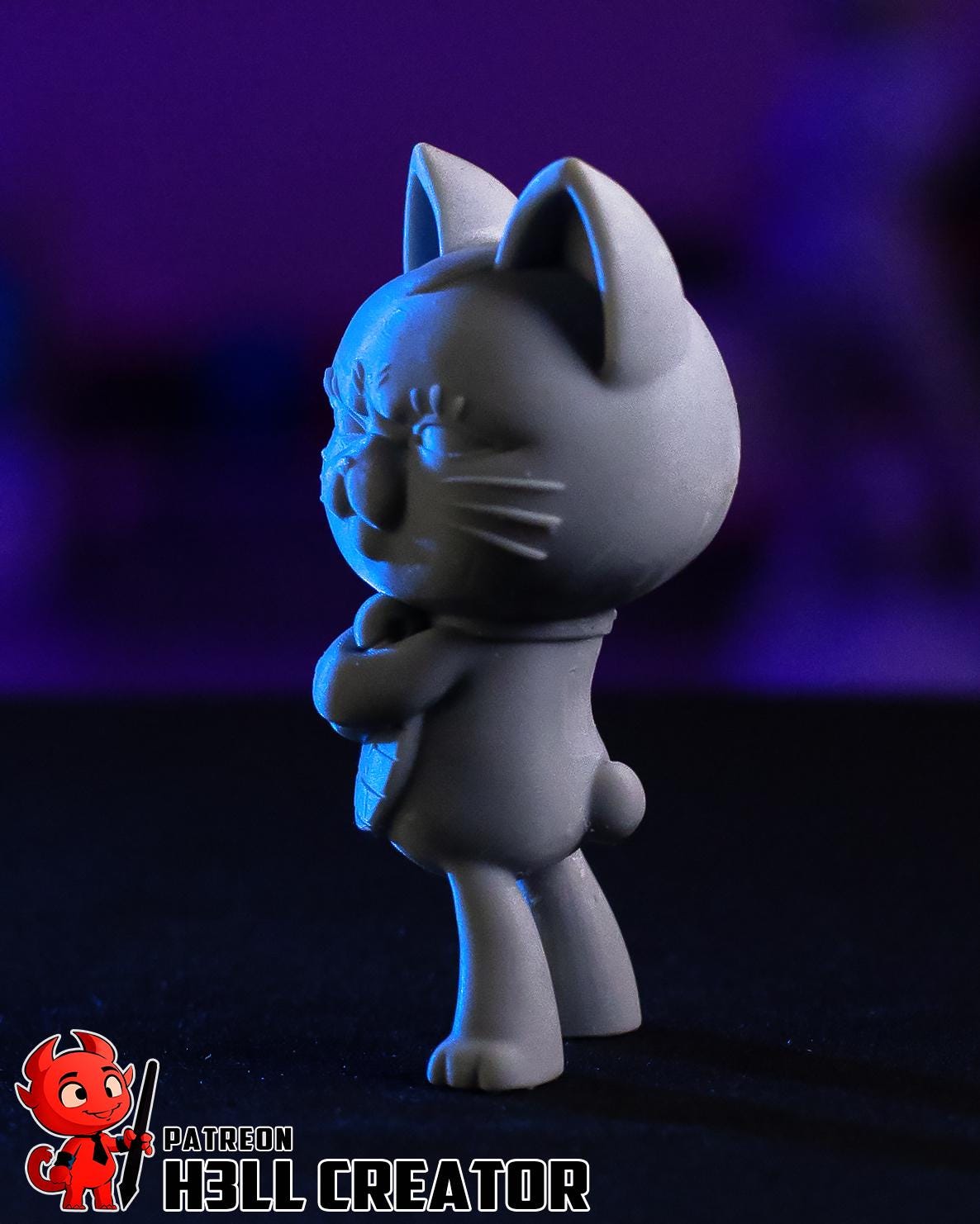Turbo Granny DanDaDan Figure - 3D printed miniature detail view