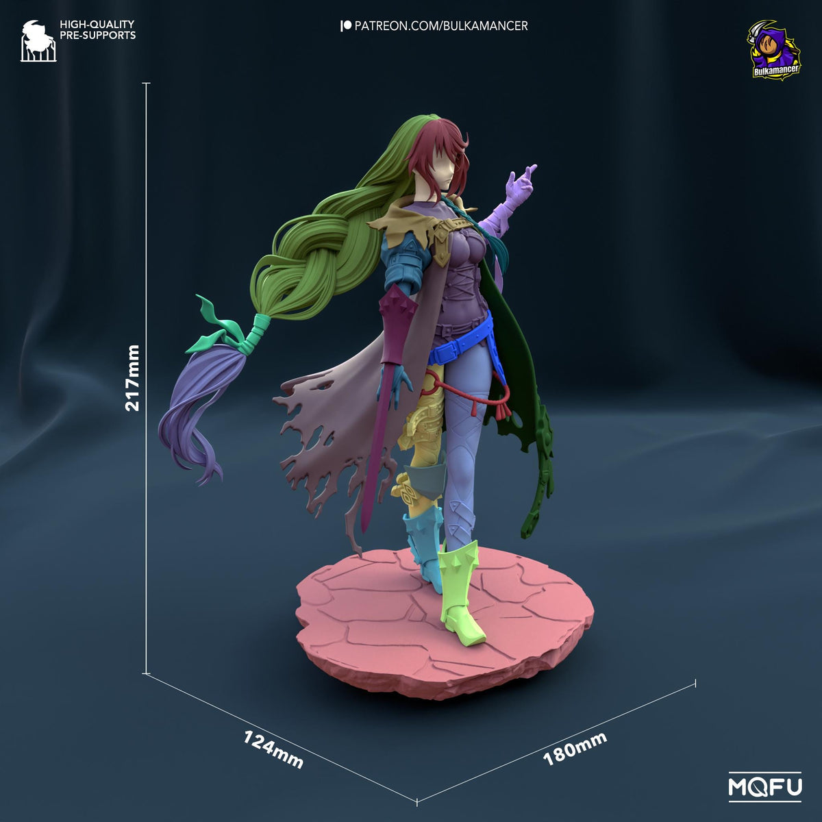 Velvet Crowe Tales of Berseria Figure - resin miniature view 7