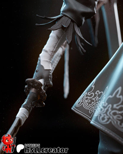 2B YoRHa No. 2 Type B Figure - resin miniature view 5