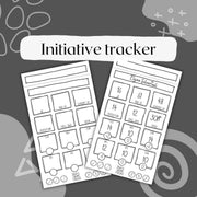 Initiative Tracker - digital download preview