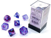 Chessex Nebula Nocturnal/blue Luminary Polyhedral 7-Dice Set