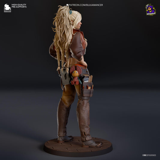 Gemma Figure - Monster Hunter Wilds - resin tabletop miniature alternate angle