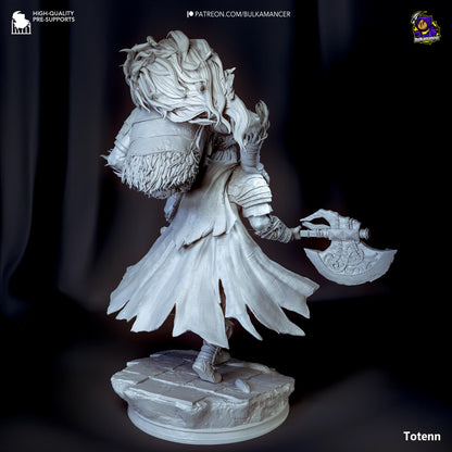 Godfrey Figure - Elden Ring - resin miniature view 6