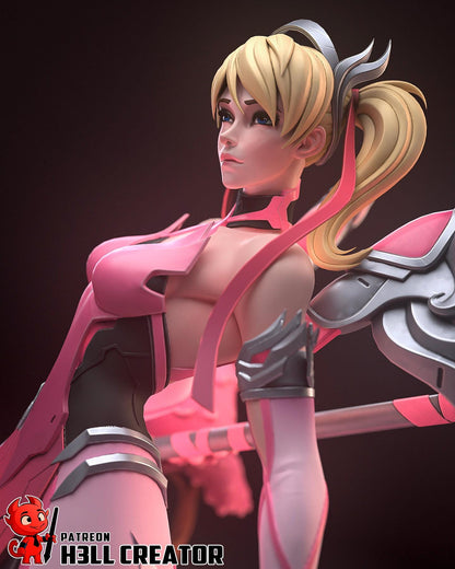 Mercy Figure - Overwatch - resin miniature view 8