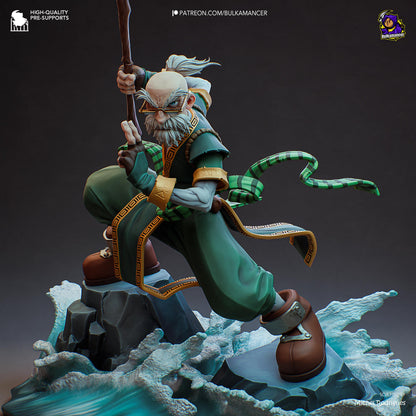 Knolan Battle Chasers Figure - resin miniature view 5