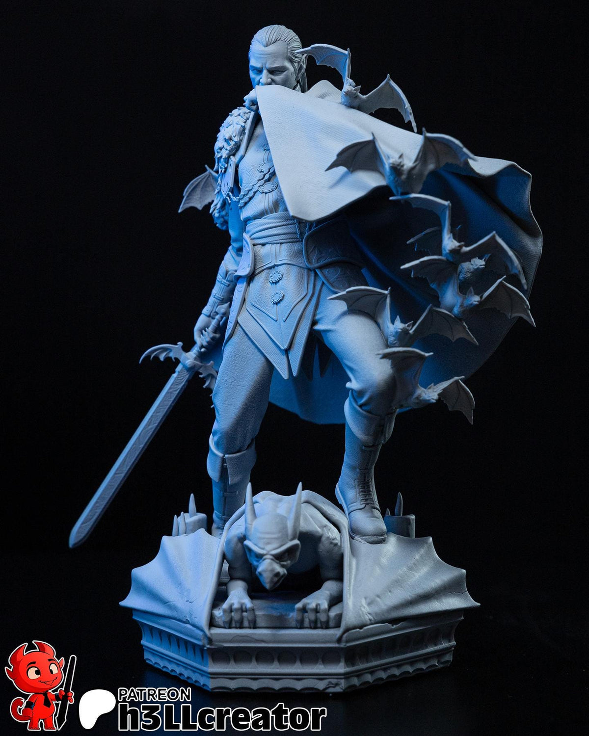 Strahd von Zarovich Curse of Strahd Figure - resin miniature view 5