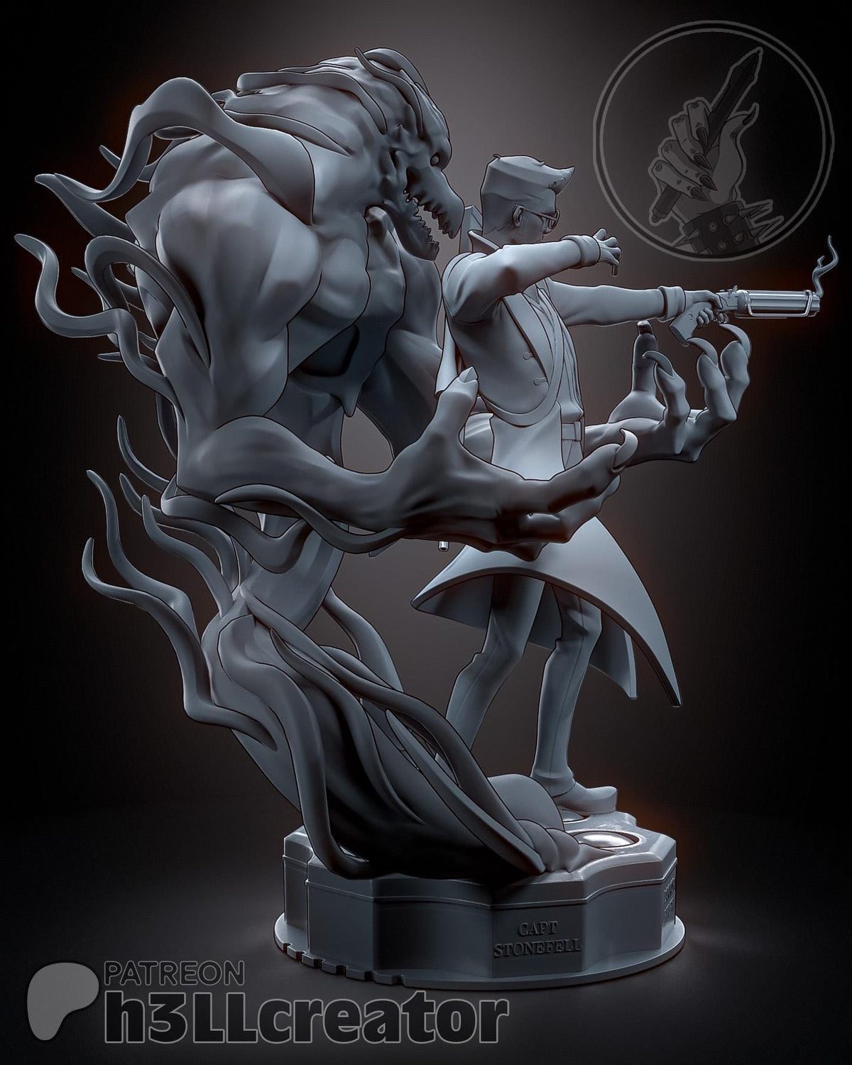Percival de Rolo The Legend of Vox Machina Figure - resin miniature view 5