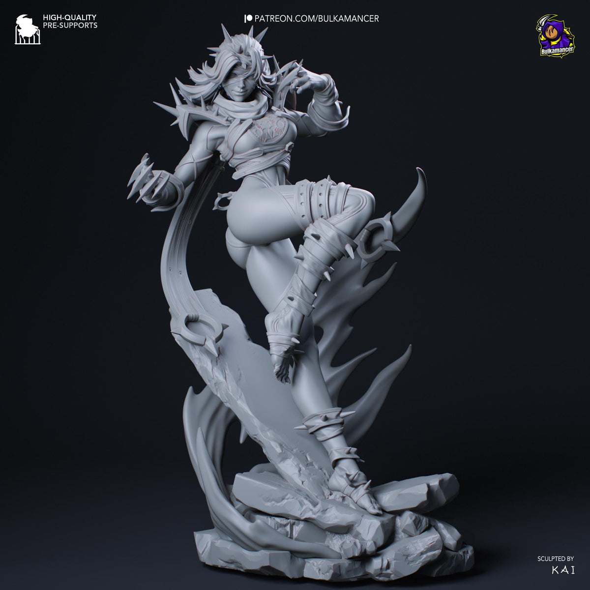 Malice Figure - Marvel Rivals - resin miniature view 5