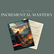 Incremental Mastery Guide - digital download preview