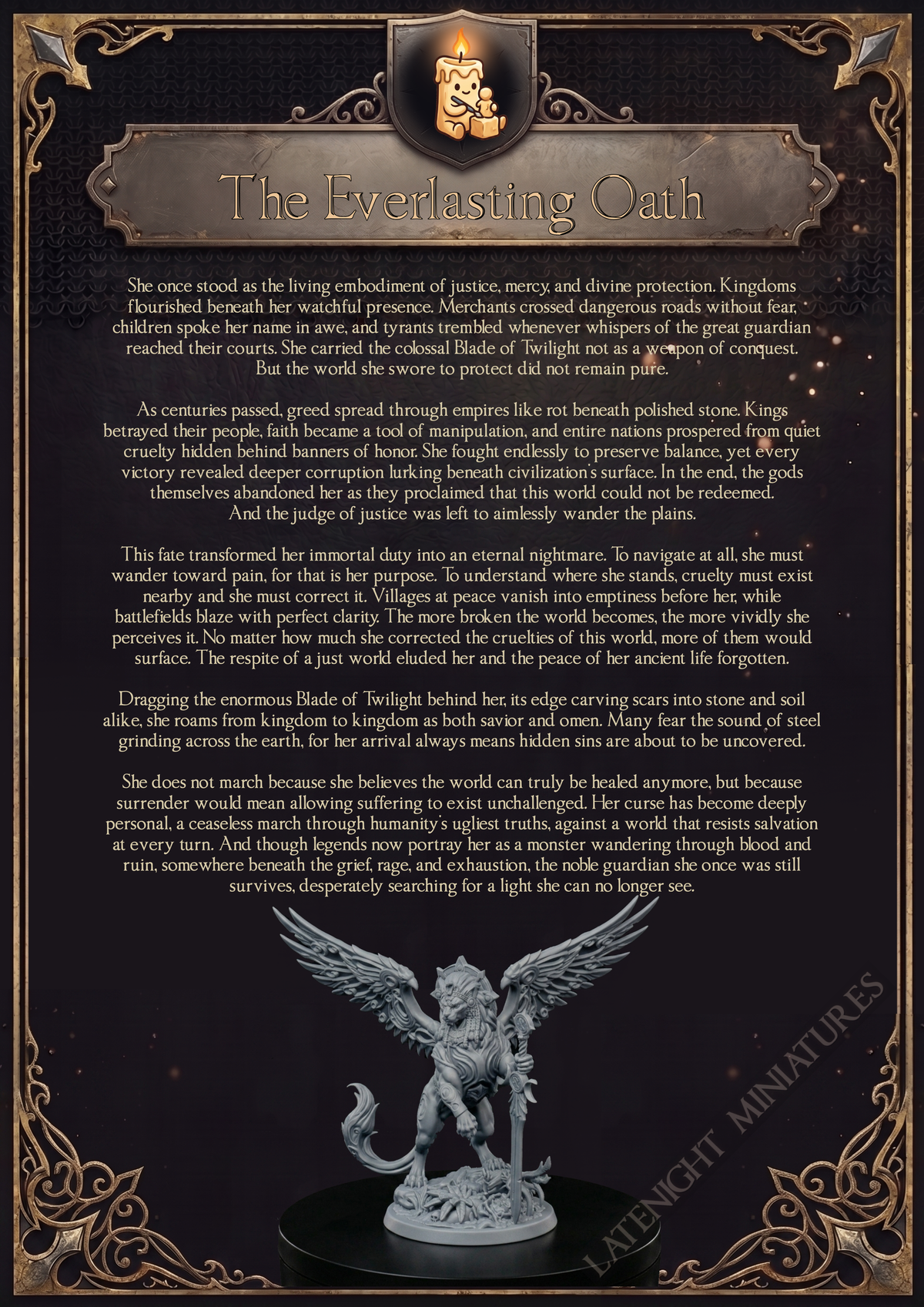 Sphinx Miniature - Late Night Miniatures