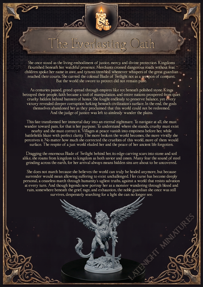 Sphinx backstory artwork by Late Night Miniatures
