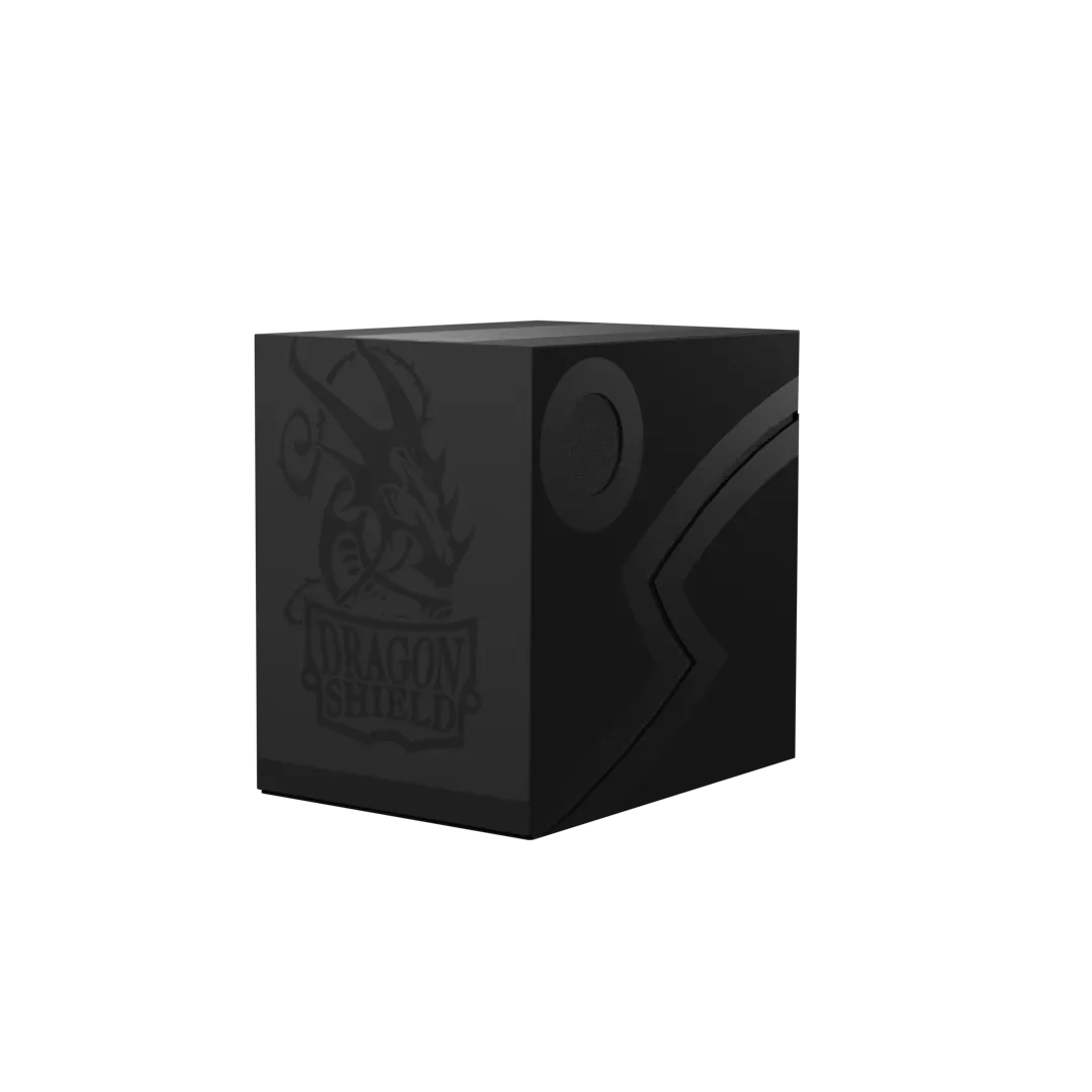Dragon Shield Double Shell Deck Box - Black - sealed card game product image